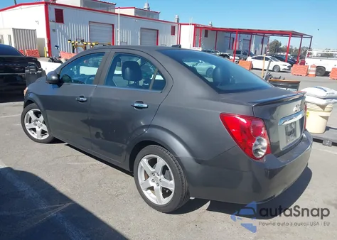2013 Chevrolet Sonic Ltz Auto from USA, damaged, VIN 1G1JE5SG0D4113760
